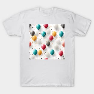 Happy Birthday Party Celebration Pattern 8 T-Shirt